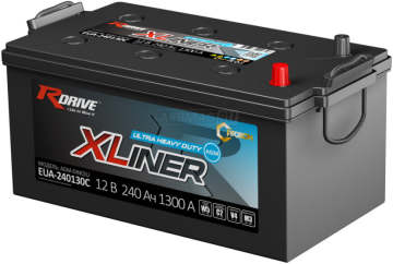 Аккумулятор RDRIVE XLINER AGM 240 euro 240Ач 1300А обр. пол.
