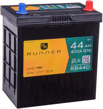 Аккумулятор RUNNER 44R RB440 44Ач 400А обр. пол.