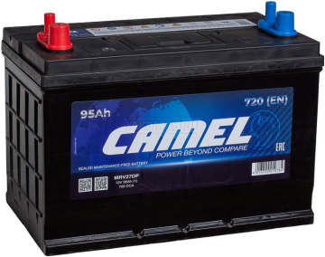 Аккумулятор CAMEL MARINE DC27 (95L) 97Ач 720А прям. пол.