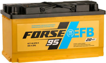 Аккумулятор FORSE EFB 95R 95Ач 850А обр. пол.