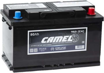 Аккумулятор CAMEL EFB 80R 750A 315х175х190 80Ач обр. пол.