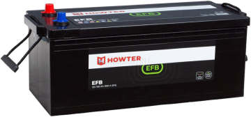 Аккумулятор HOWTER EFB 190 euro 190Ач 1350А обр. пол.
