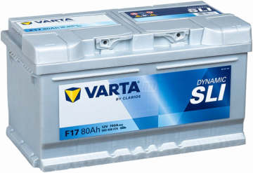 Аккумулятор VARTA SLI F17 (80R) 80Ач 740А обр. пол.