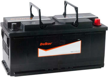 Аккумулятор DELKOR 61038 110Ач 900А обр. пол.