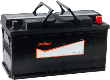 Аккумулятор DELKOR 100R (60044) 100Ач 800А обр. пол.