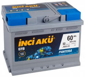 Аккумулятор INCI AKU EFB 60R 60Ач 560А обр. пол
