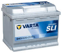 Аккумулятор VARTA SLI D43 (60L)