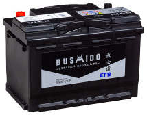 Аккумулятор BUSHIDO EFB 75R 75Ач 650А обр. пол
