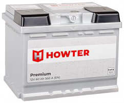 Аккумулятор HOWTER Premium 60R 60Ач 560А обр. пол