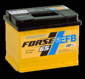 Аккумулятор FORSE EFB 65R 65Ач 660А обр. пол
