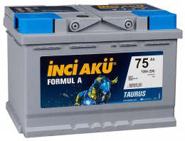 Аккумулятор INCI AKU Formul A 75R 75Ач 700А обр. пол