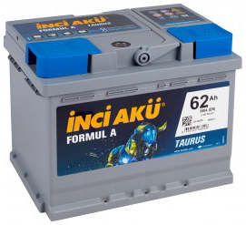 Аккумулятор INCI AKU Formul A 62R 62Ач 540А обр. пол