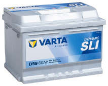 Аккумулятор VARTA Blue D59 (60R) 60Ач 540А обр. пол