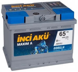 Аккумулятор INCI AKU Maxim A 65L 65Ач 640А прям. пол
