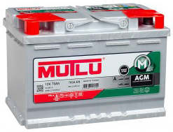 Аккумулятор MUTLU AGM 70R 70Ач 760А обр. пол