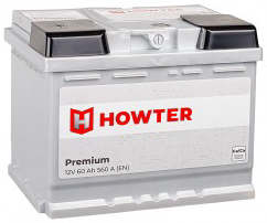 Аккумулятор HOWTER Premium 60L 60Ач 560А прям. пол