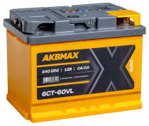 Аккумулятор AKBMAX 60R 60Ач 540А обр. пол
