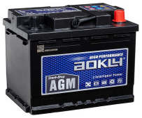Аккумулятор AOKLY AGM 60R 60Ач 640А обр. пол
