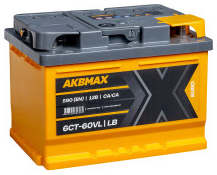 Аккумулятор AKBMAX 60RS 60Ач 590А обр. пол