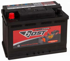 Аккумулятор BOST 74L (57413) 74Ач 700А прям. пол